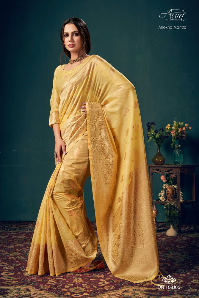 Aura Anokha Mantra Festive Wear Wholesale Designer Saree Catalog